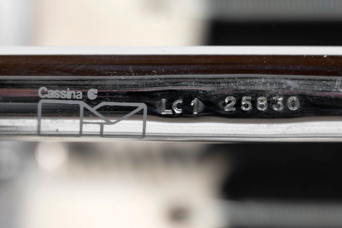 Paire de fauteuils vintage Le Corbusier LC1 par Cassina-photo-4