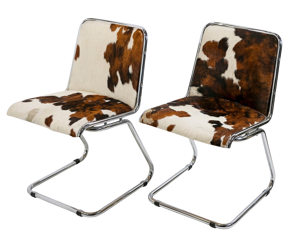 Ensemble de 4 chaises de salle à manger italiennes Claudio Salocchi, style milieu du XXe siècle-photo-4