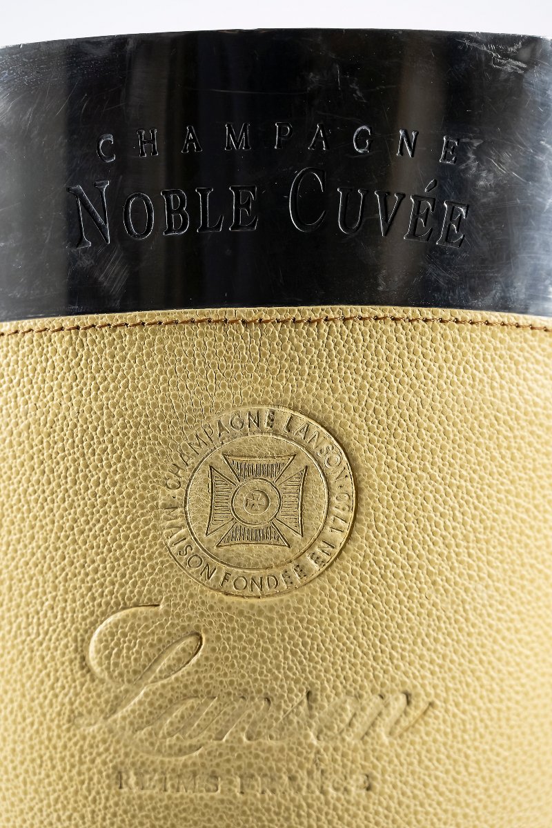 French Cooler / Vintage Champagne Bucket Lanson Noble Cuvée-photo-4