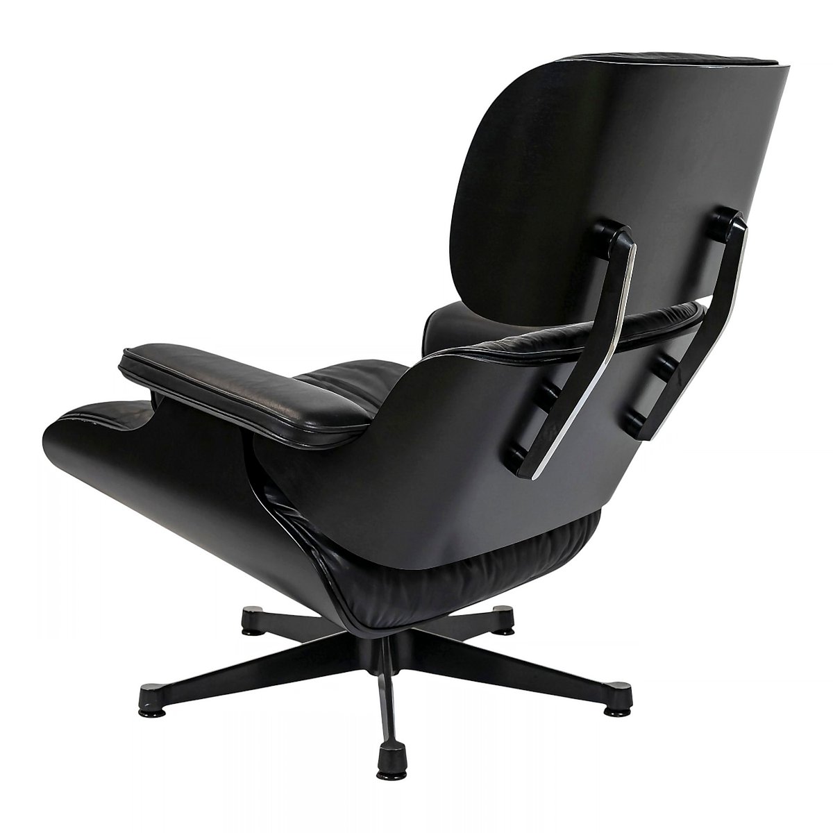 Vintage Eames Lounge Chair And Ottoman Set, Designed By Charles And Ray Eames For Vitra-photo-4