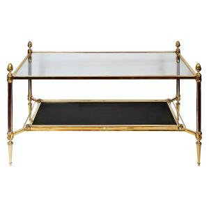 Table Basse/canapé Vintage Française Par Maison Jansen