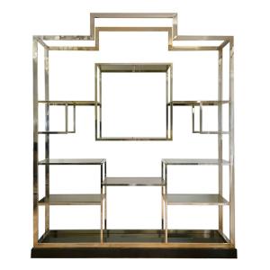 Mid-century French étagère/bookcase By Kim Moltzer, 1970's