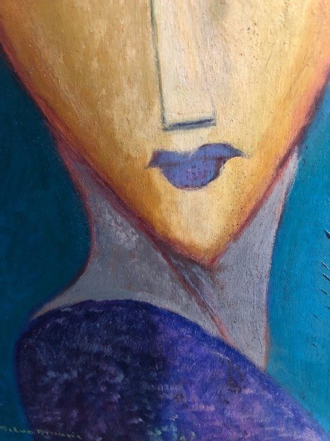 Oil On Panel Ivan Da Silva Bruhns-photo-3