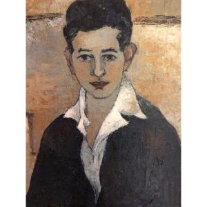 Portrait Jeune Garçon Roger Crusat