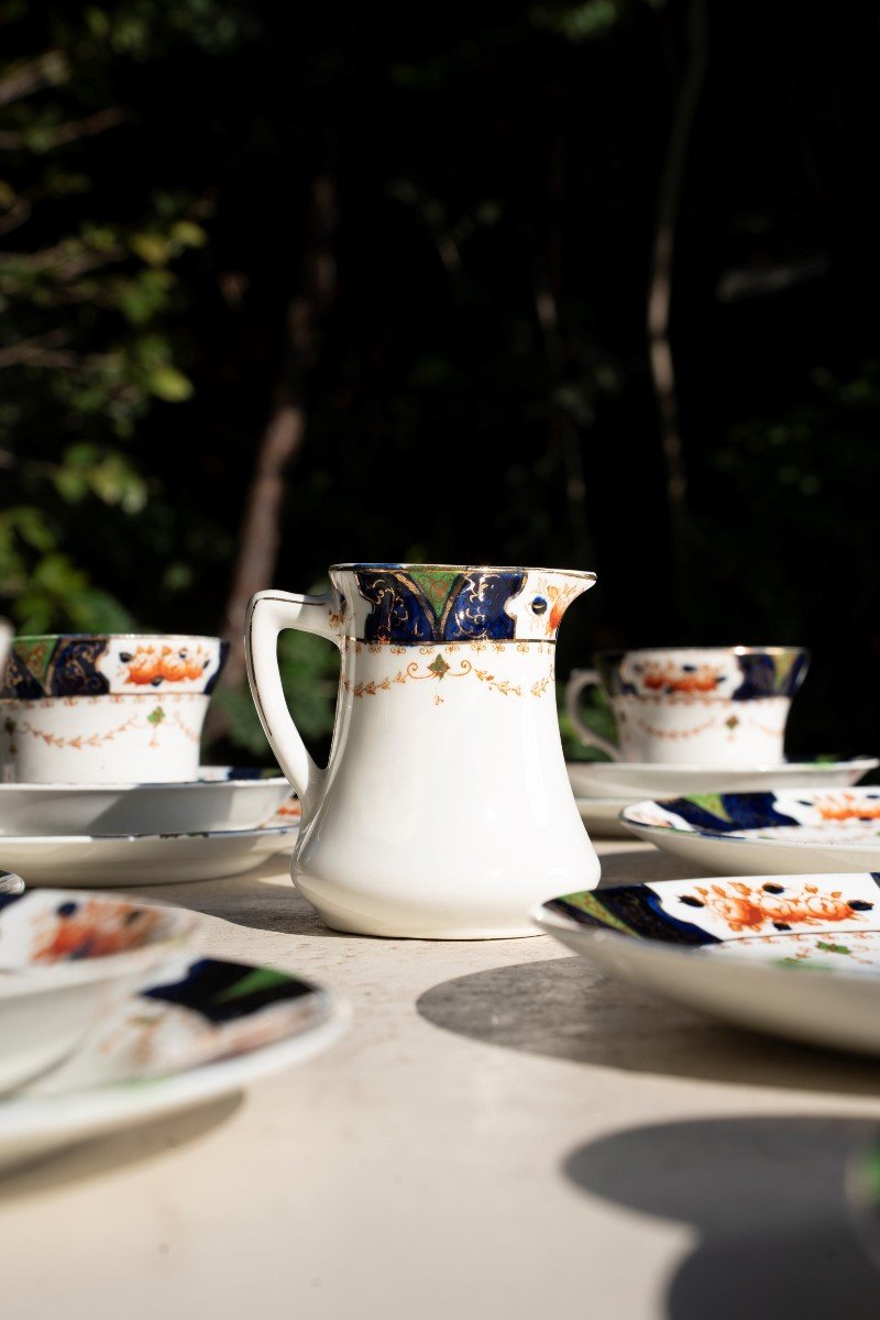 English Tea Set Milcrove F.j.j. For 8-photo-3