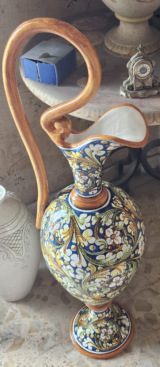 Grand Vase De Caltagirone, XXe Siècle