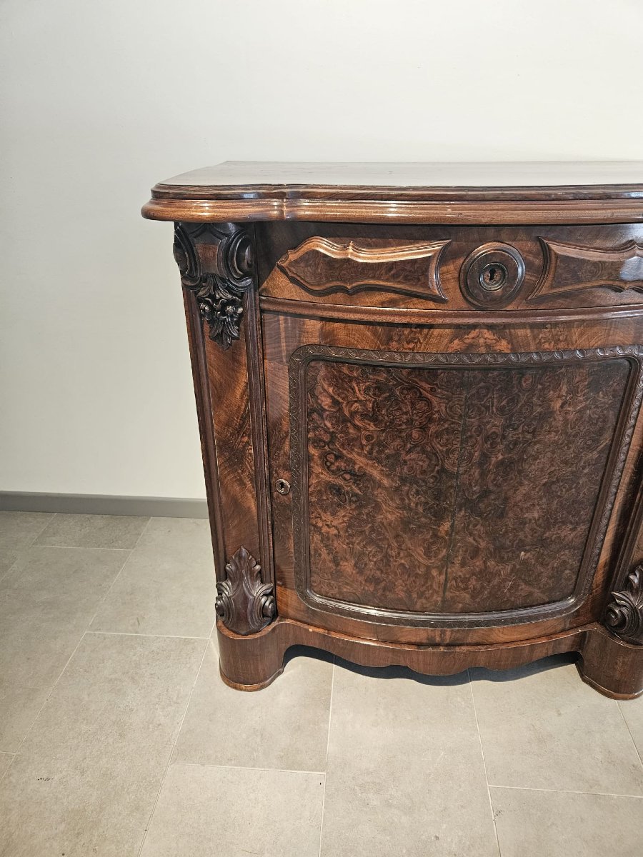 Armoire sicilienne en acajou-photo-3