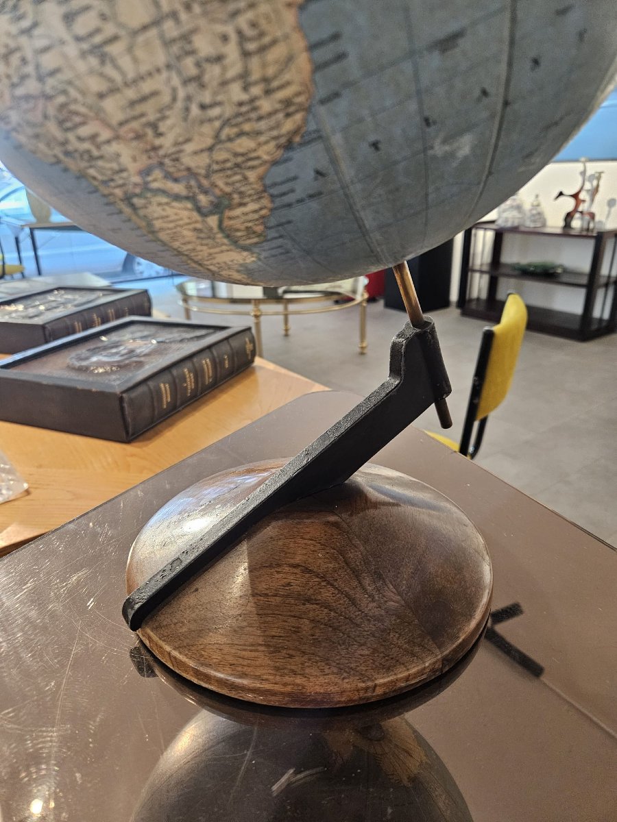 Globe vintage de fabrication allemande-photo-4