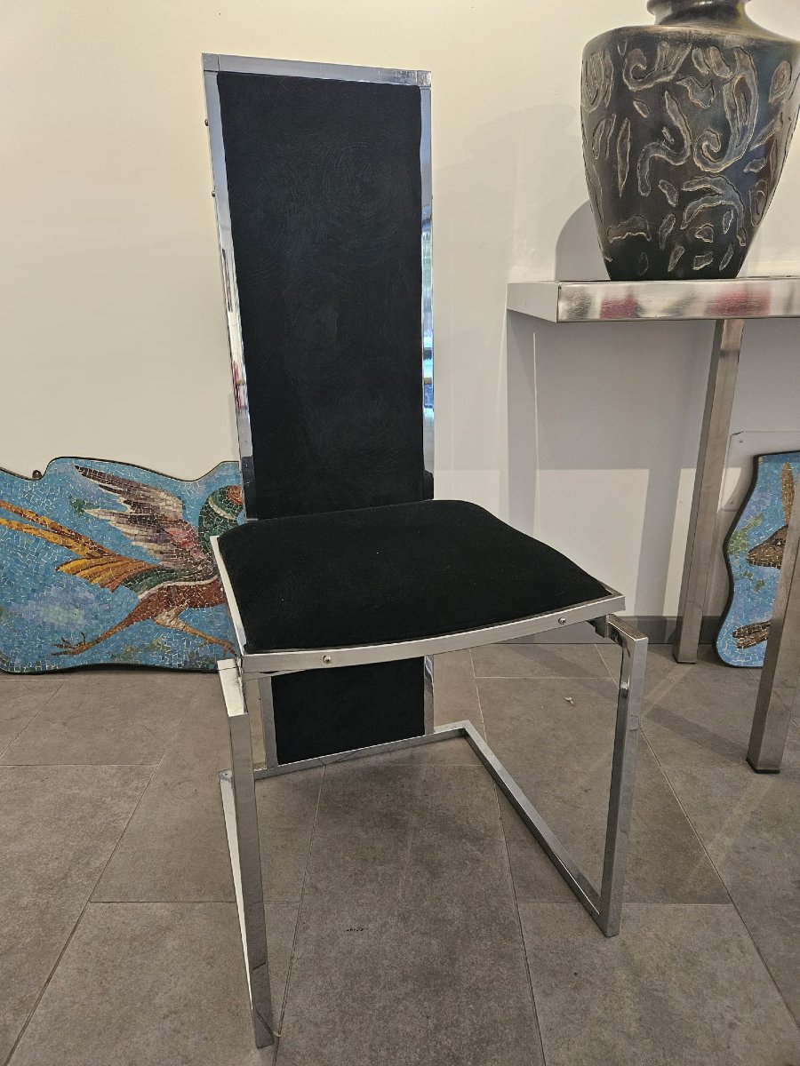 4 Romeo Rega-style Chairs-photo-5