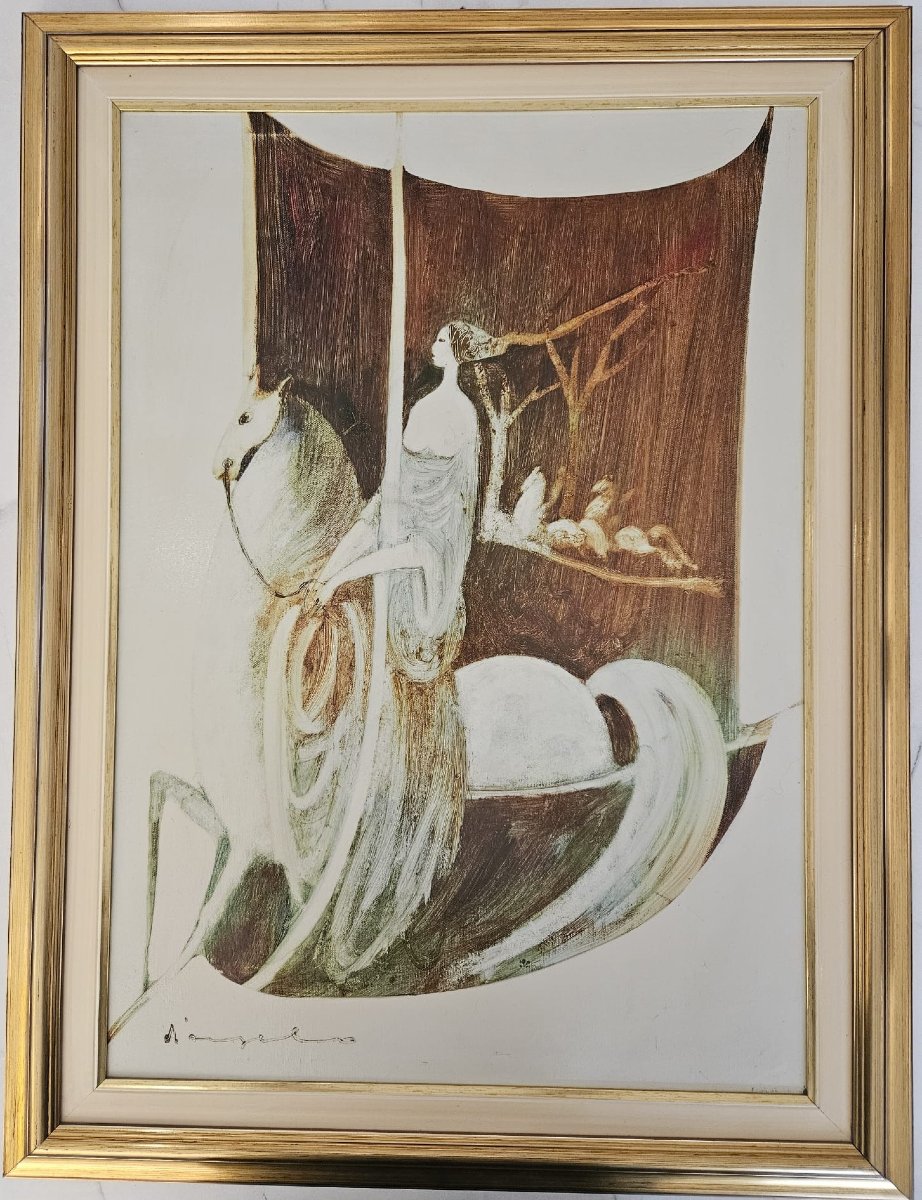 Cesare D'Angelo, tableau Femme à cheval