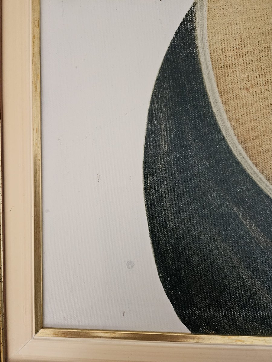 Cesare D'Angelo, tableau Femme au chapeau-photo-1