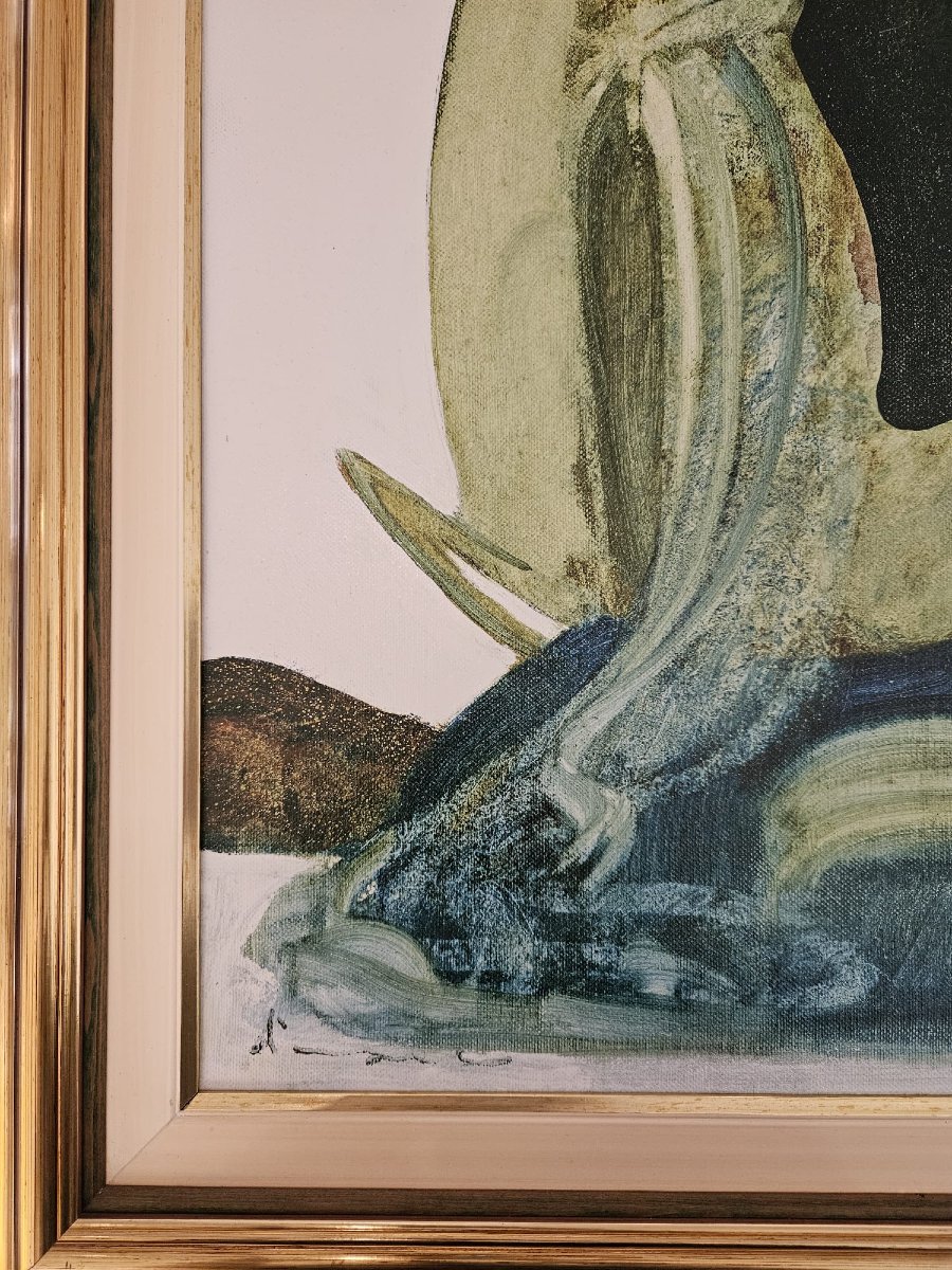 Cesare D'Angelo, peinture à l'huile sur toile-photo-3