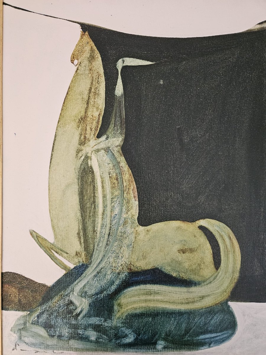 Cesare D'Angelo, peinture à l'huile sur toile-photo-4