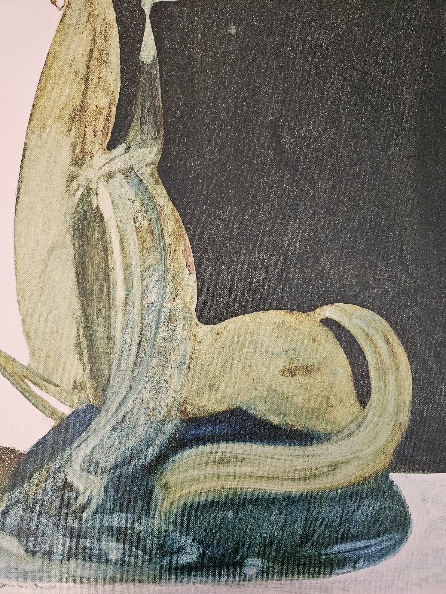 Cesare D'Angelo, peinture à l'huile sur toile-photo-2