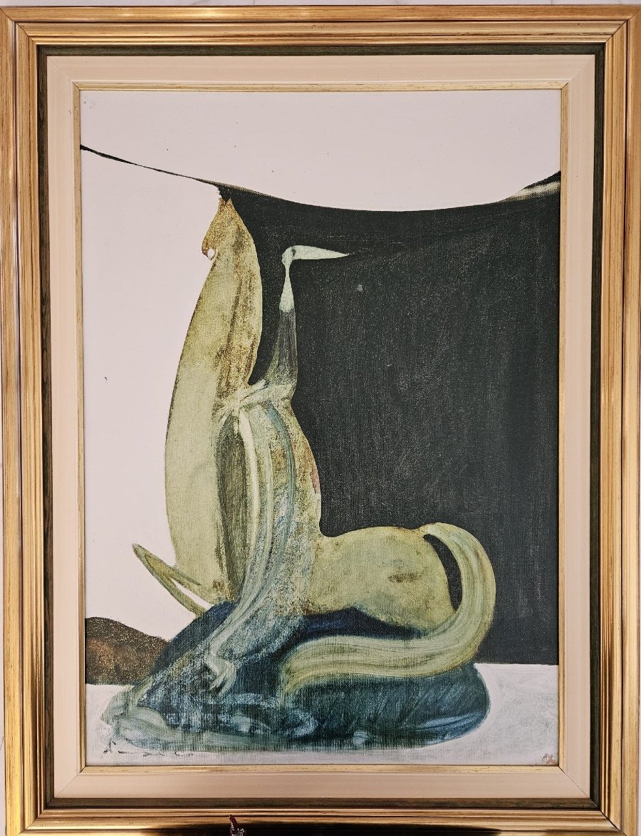 Cesare D'Angelo, peinture à l'huile sur toile