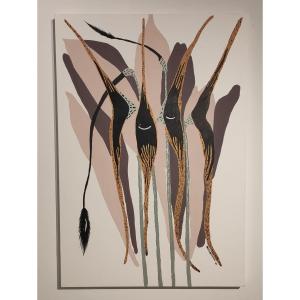 When Nature Dreams – Nessunettuno – Mixed Media And Acrylic On Canvas
