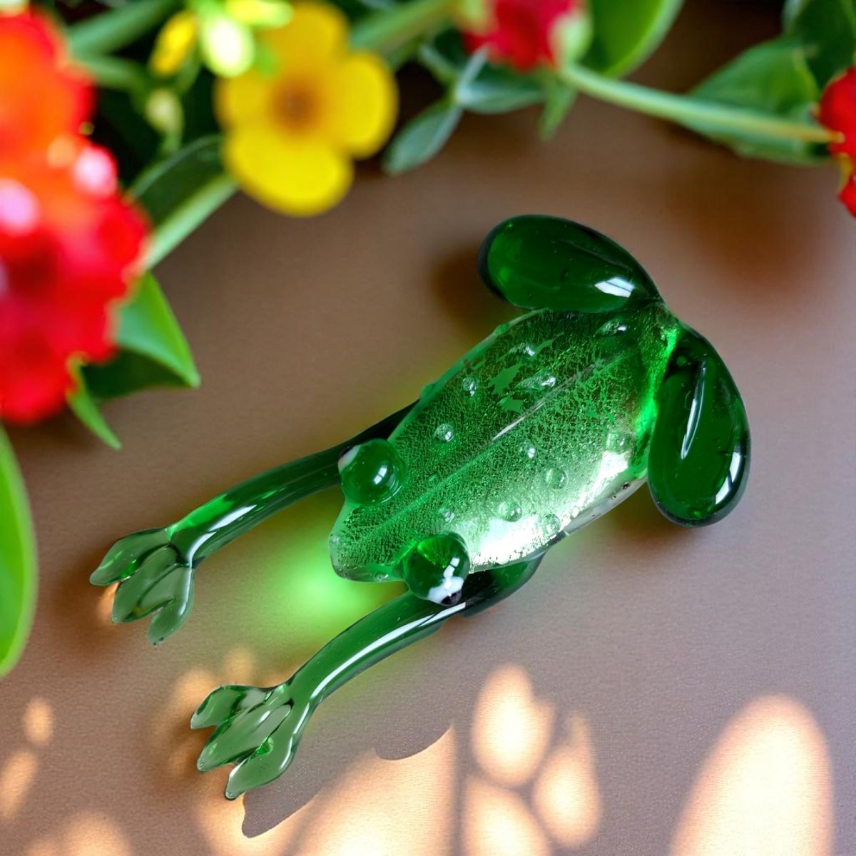 Murano Glass Frog Figurine, Avem (arte Vetraria Muranese) 1960s-photo-2