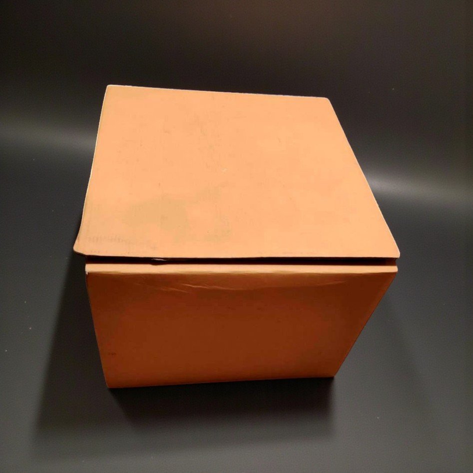 Vase En Verre Salviati, Murano *caramel* -photo-3