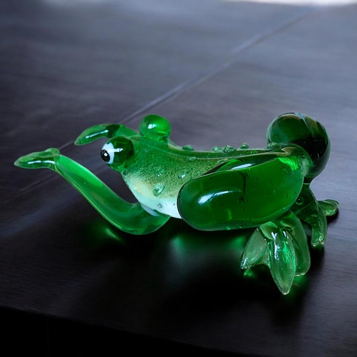Grenouille en verre de Murano – AVEM, années 1960-photo-3