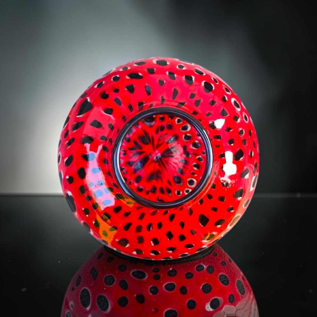 Hand-blown Glass Vase, Murano - Schiavon 1/1-photo-2
