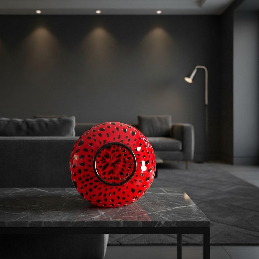 Hand-blown Glass Vase, Murano - Schiavon 1/1-photo-2
