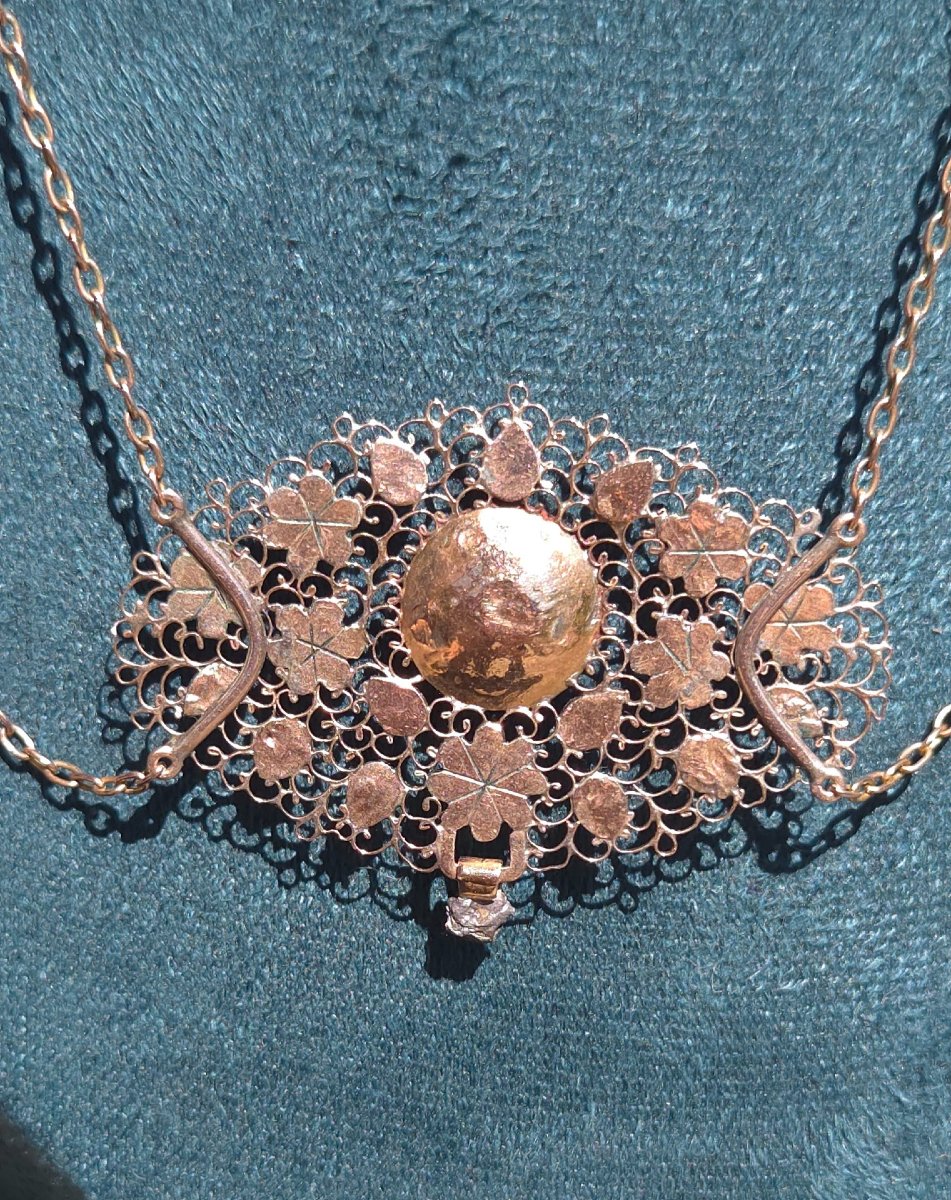Collier ancien géorgien en diamants-photo-1