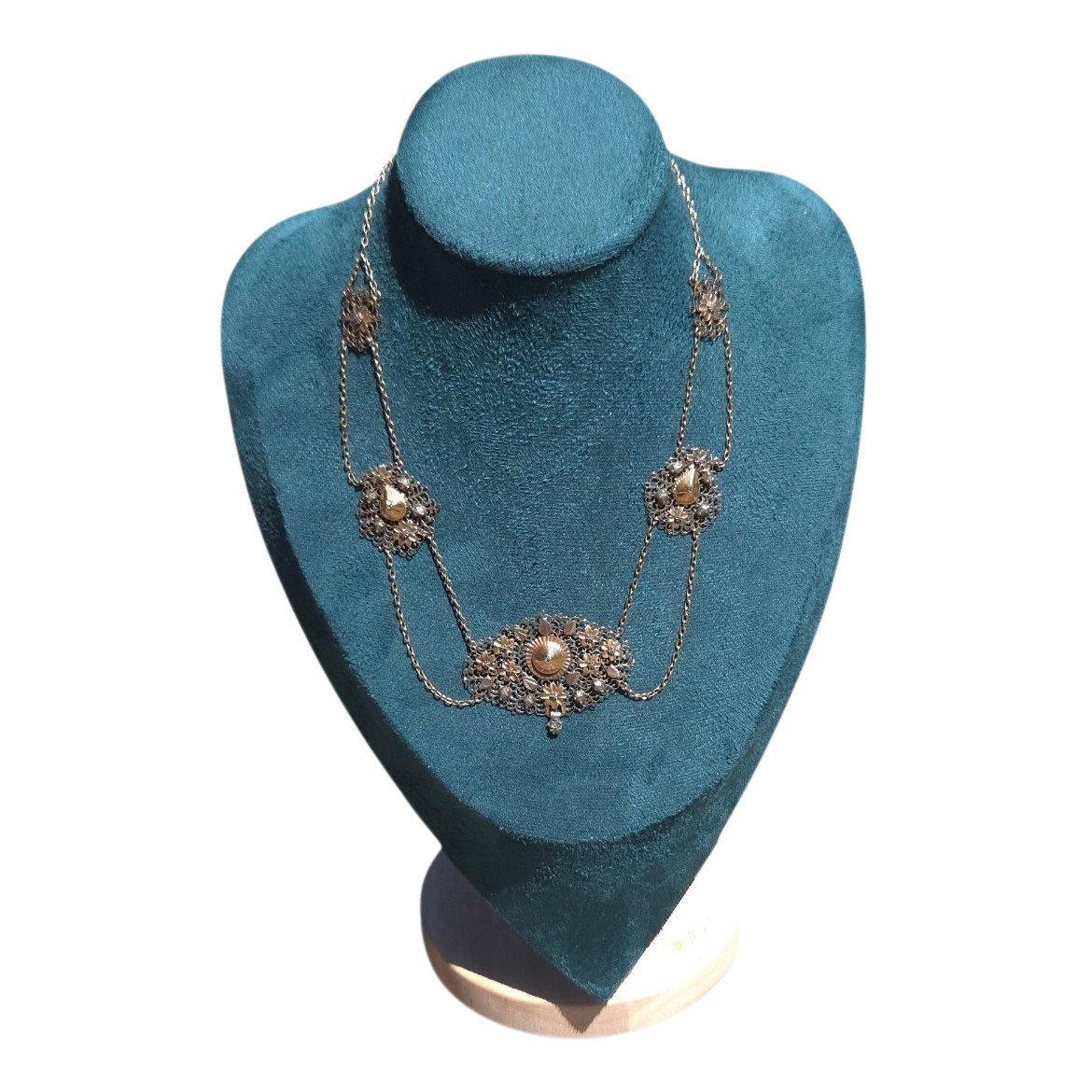 Collier ancien géorgien en diamants
