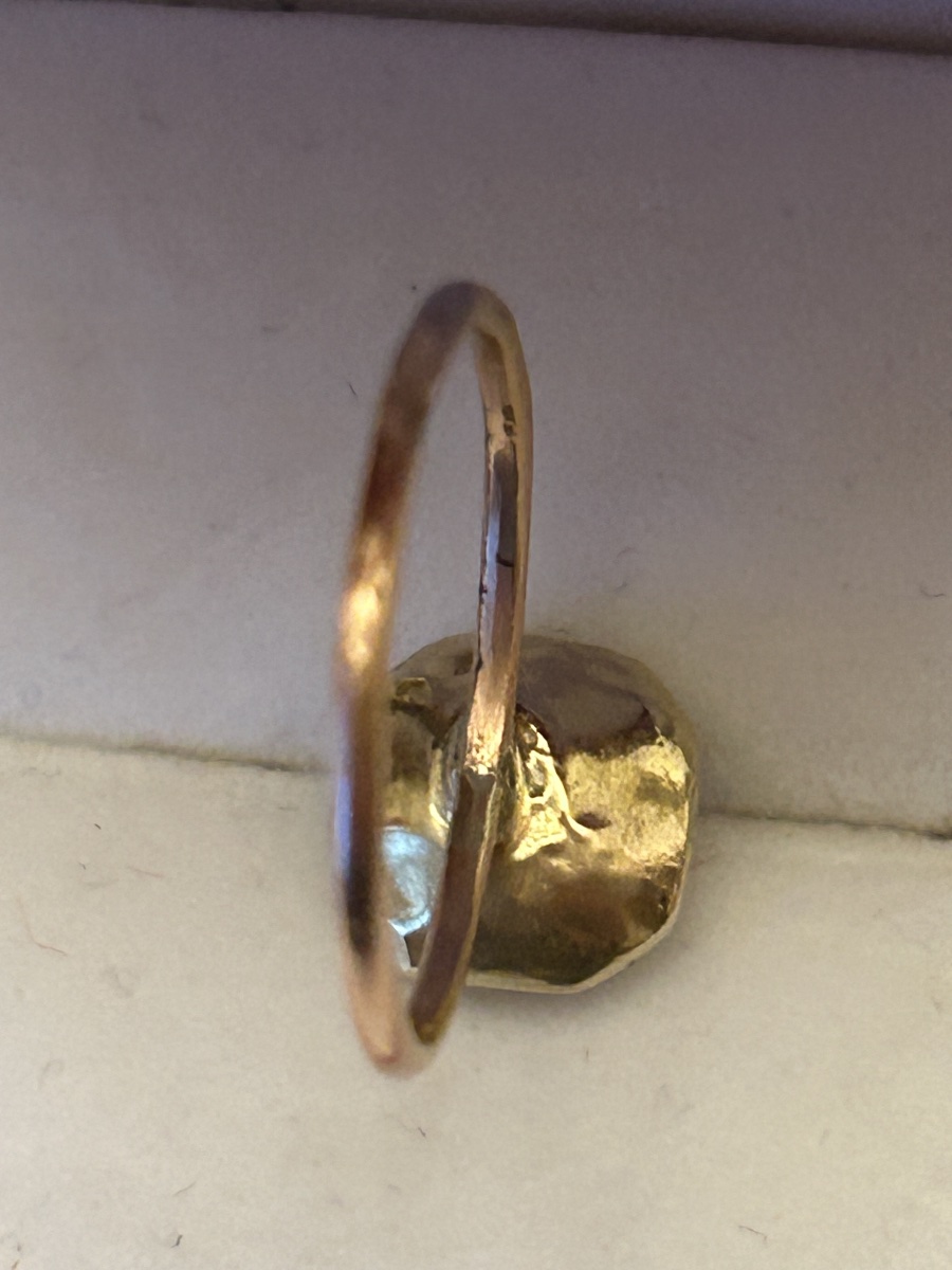 Bague ancienne pour femme en cristal Stuart, style baroque, 1680-1720-photo-2