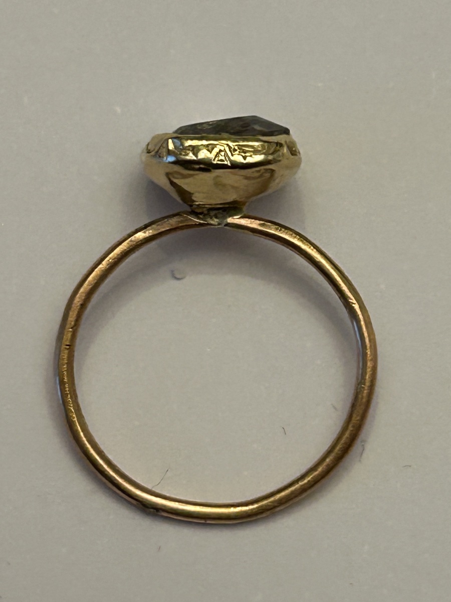 Bague ancienne pour femme en cristal Stuart, style baroque, 1680-1720-photo-8