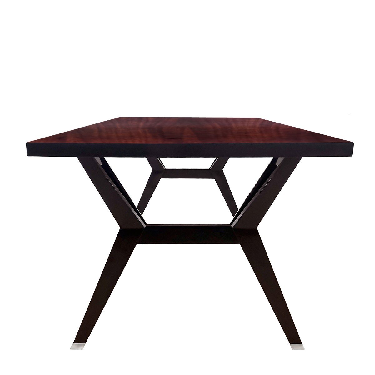 Table Ou Bureau En Hêtre Et Palissandre Par Ico Parisi et Ennio Fazioli - Italie 1958-photo-2