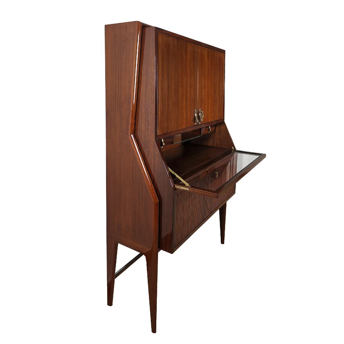 Rosewood Bar Cabinet By Ico Parisi - Italy 1955-photo-2