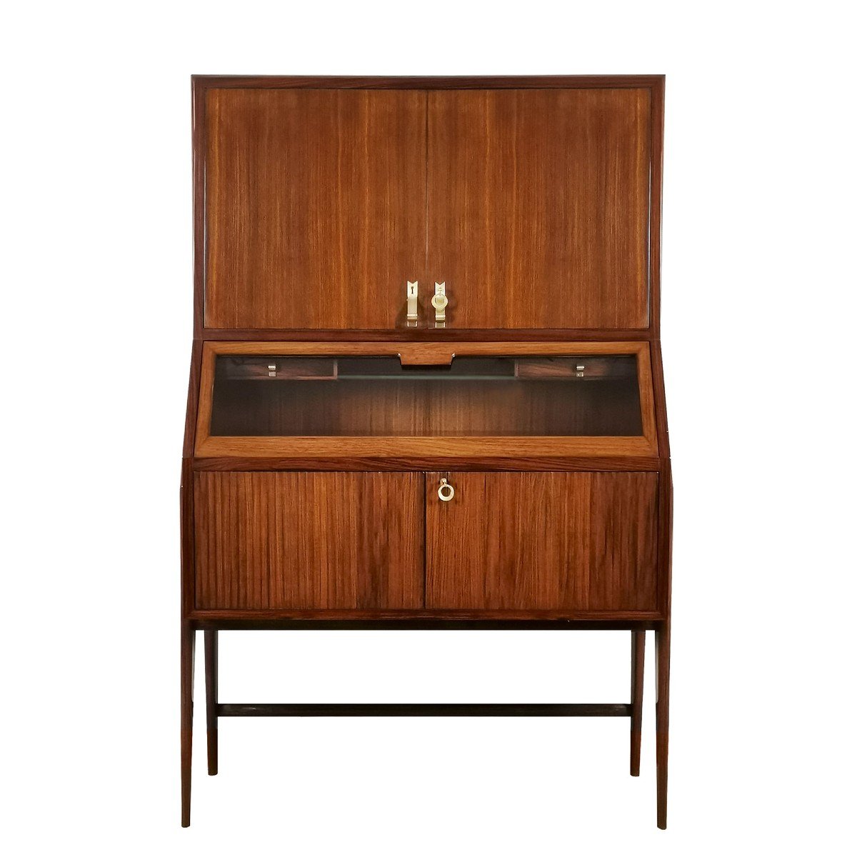 Rosewood Bar Cabinet By Ico Parisi - Italy 1955