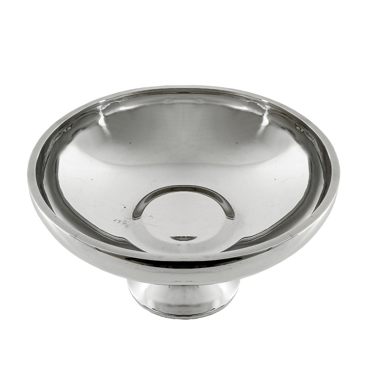 Coupe En Argent Massif – Barcelone 1950-60-photo-3