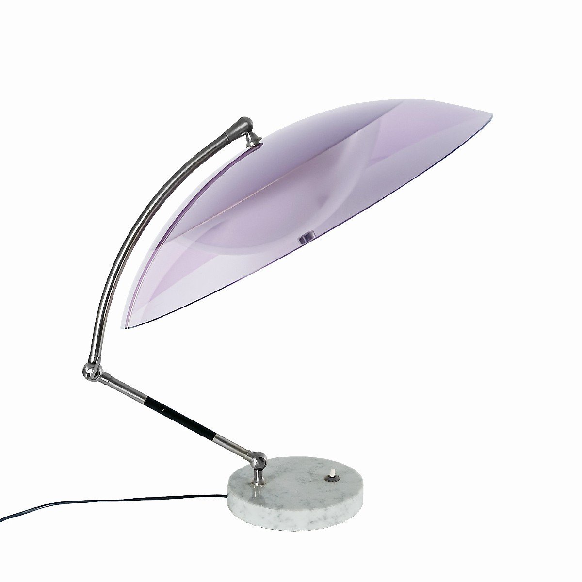 Grande Lampe De Table De Stilux Milano – Italie 1960-photo-3