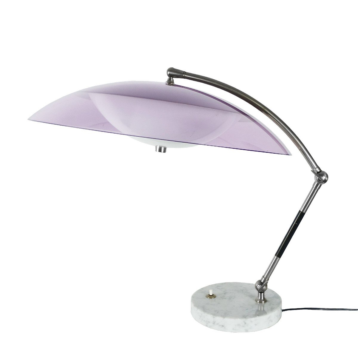 Grande Lampe De Table De Stilux Milano – Italie 1960