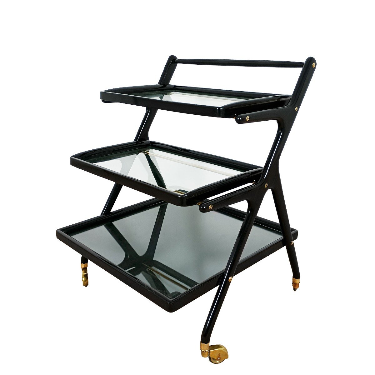 Bar Cart By Cesare Lacca For Cassina – Italy 1948-50-photo-3