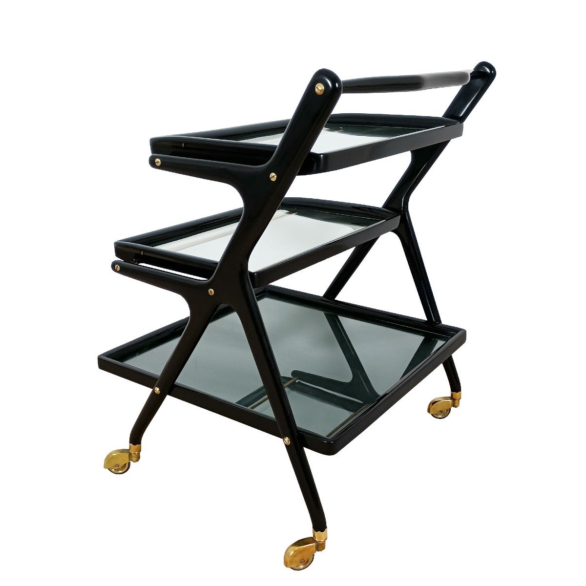 Bar Cart By Cesare Lacca For Cassina – Italy 1948-50-photo-1