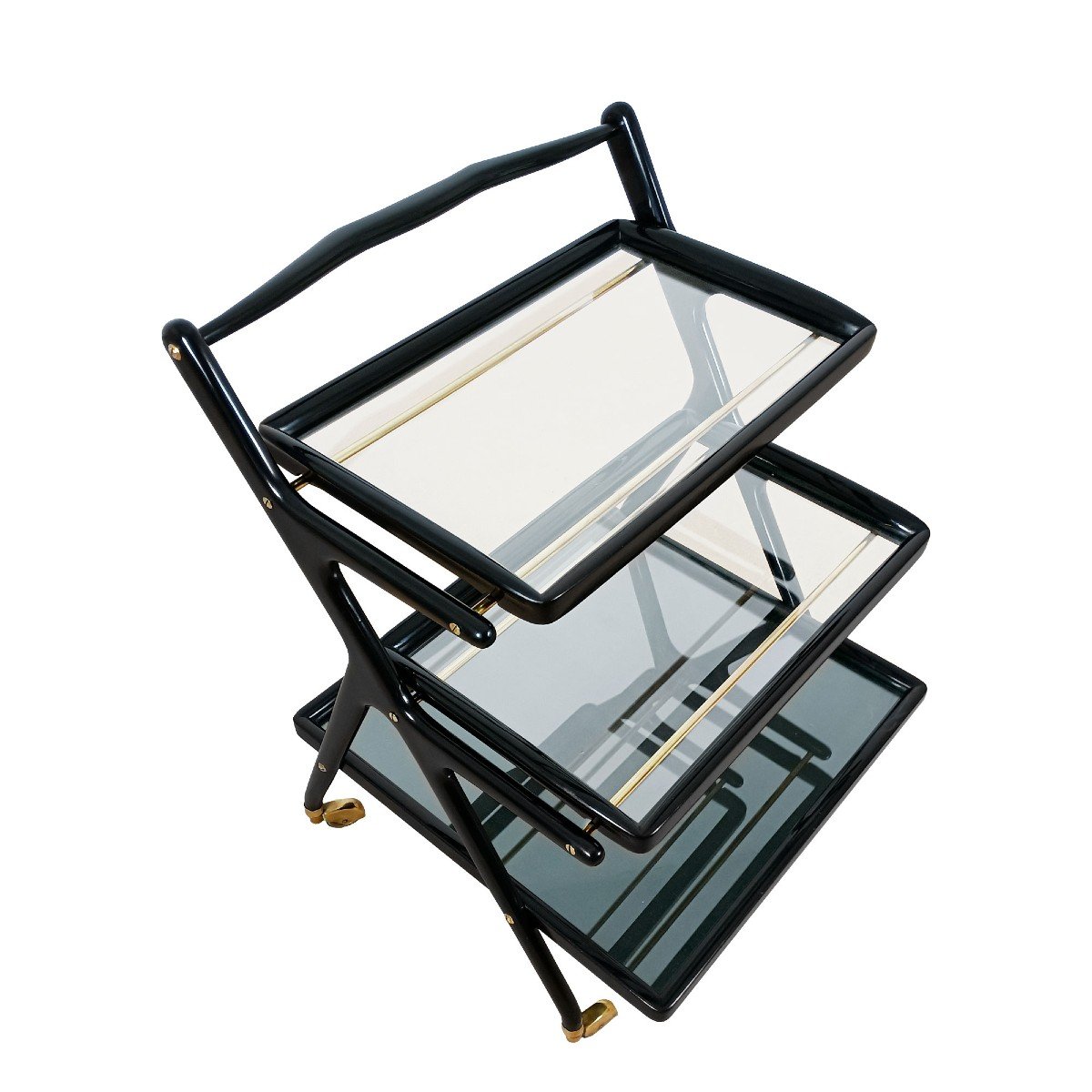 Bar Cart By Cesare Lacca For Cassina – Italy 1948-50-photo-3