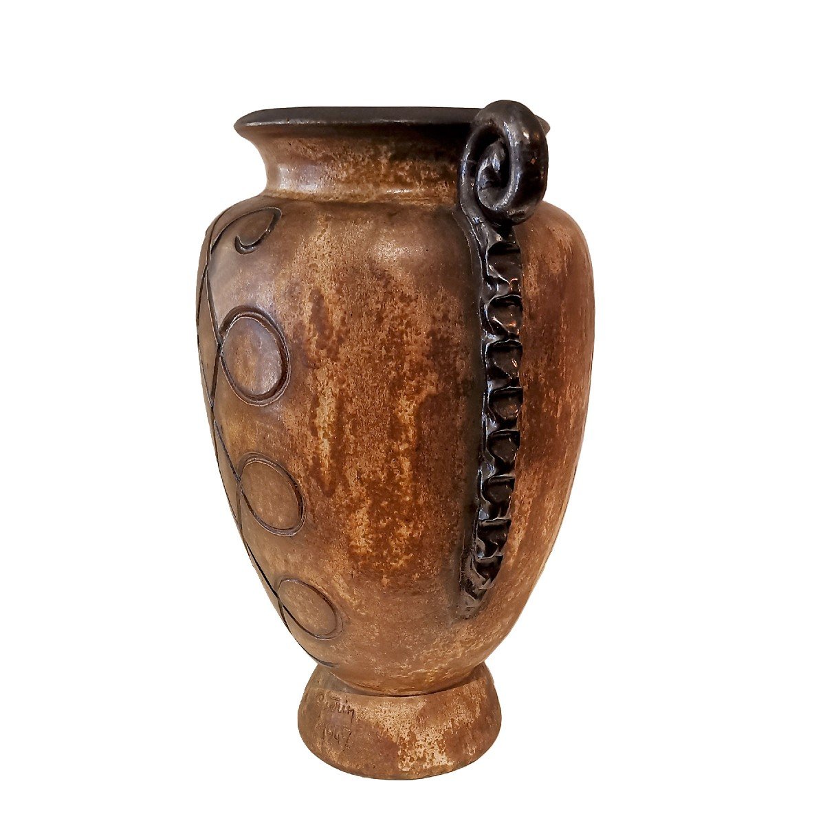 Large Amphora By Guérin – Belgium 1947-photo-2