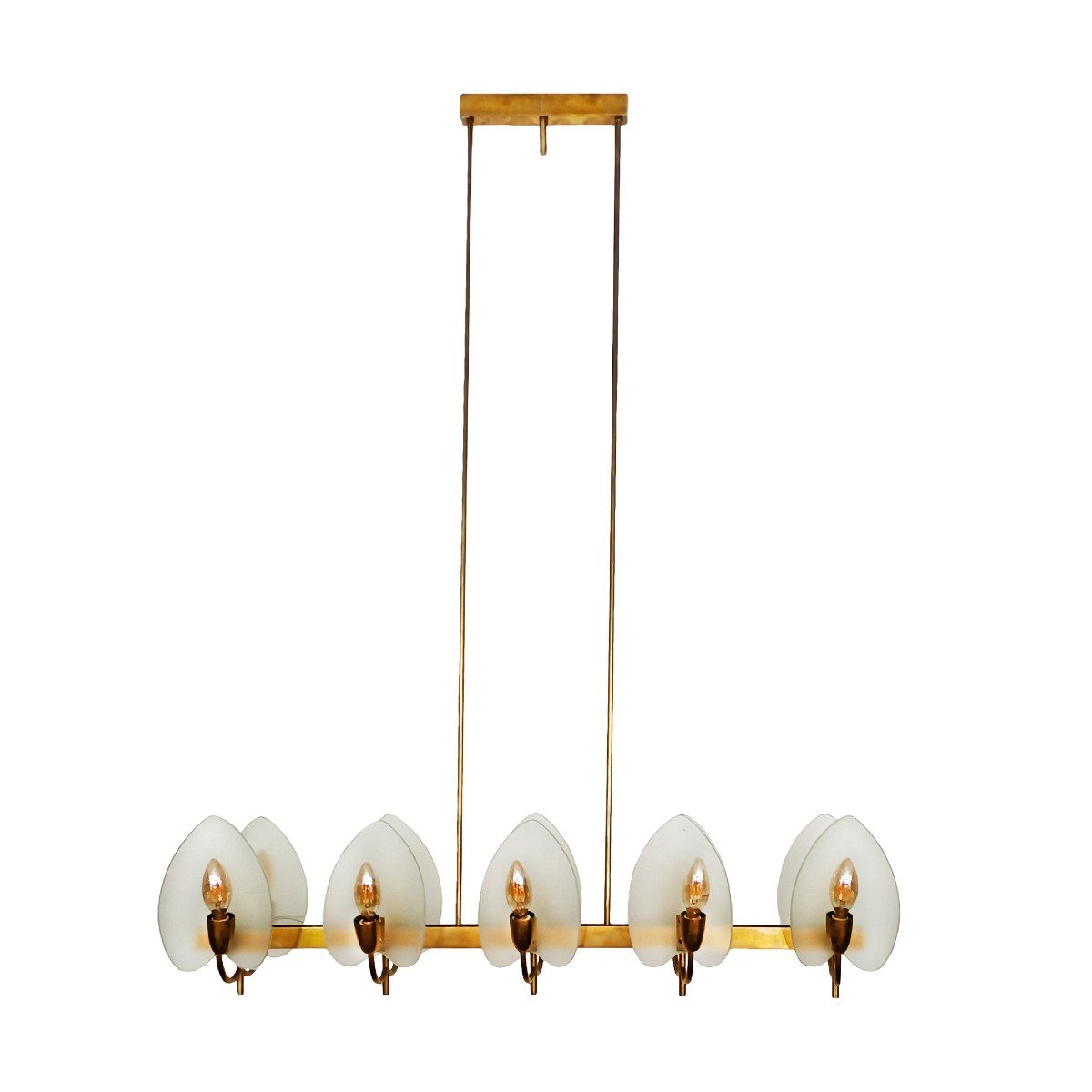 Lustre En Laiton – Italie 1940-50
