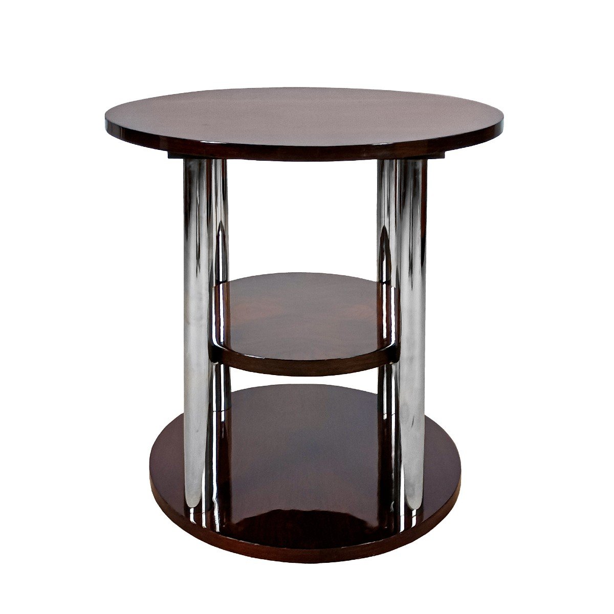 High Art Deco Side Table – France 1930-photo-2