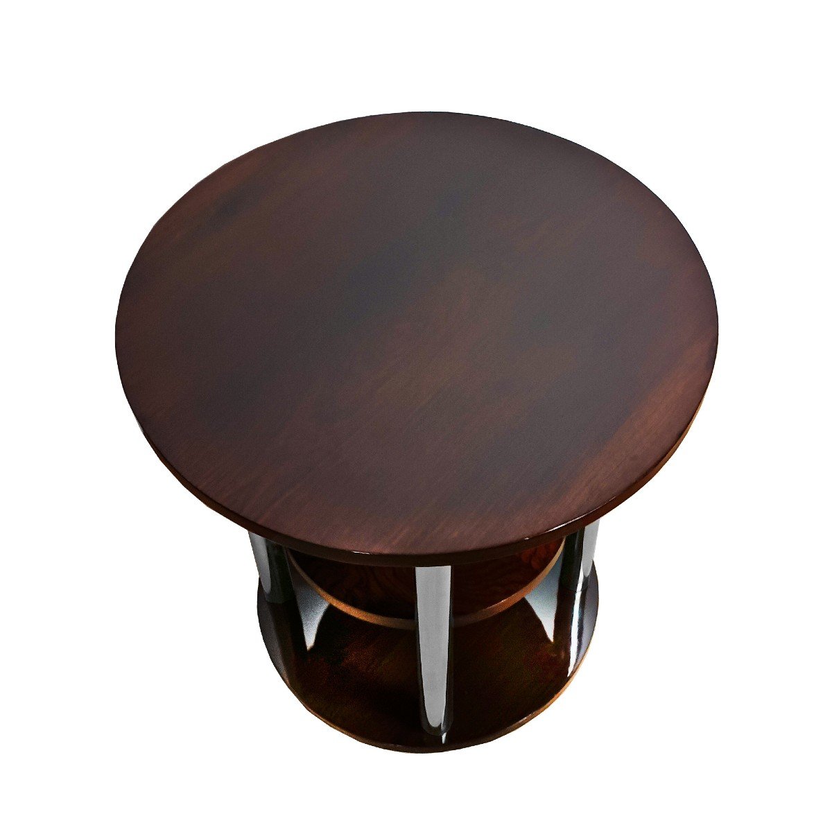 High Art Deco Side Table – France 1930-photo-4