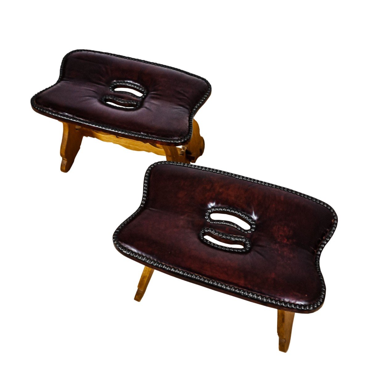 Pair Of Small Benches – Spain 1960-photo-1
