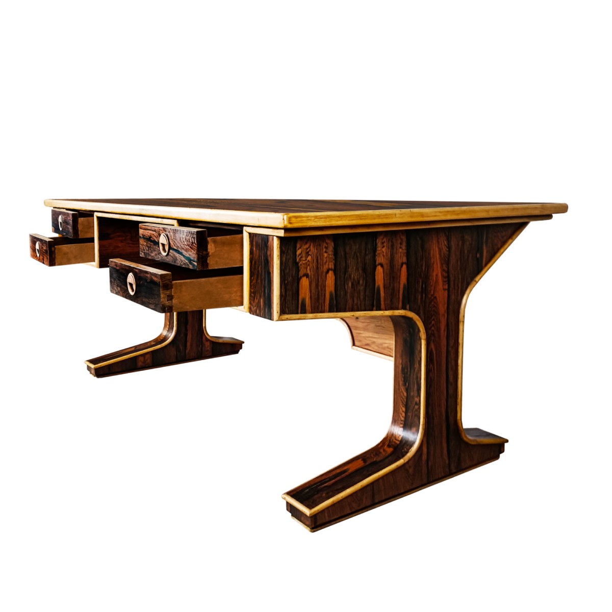 Large Flat Desk By Ag Barcelona – 1970-photo-3