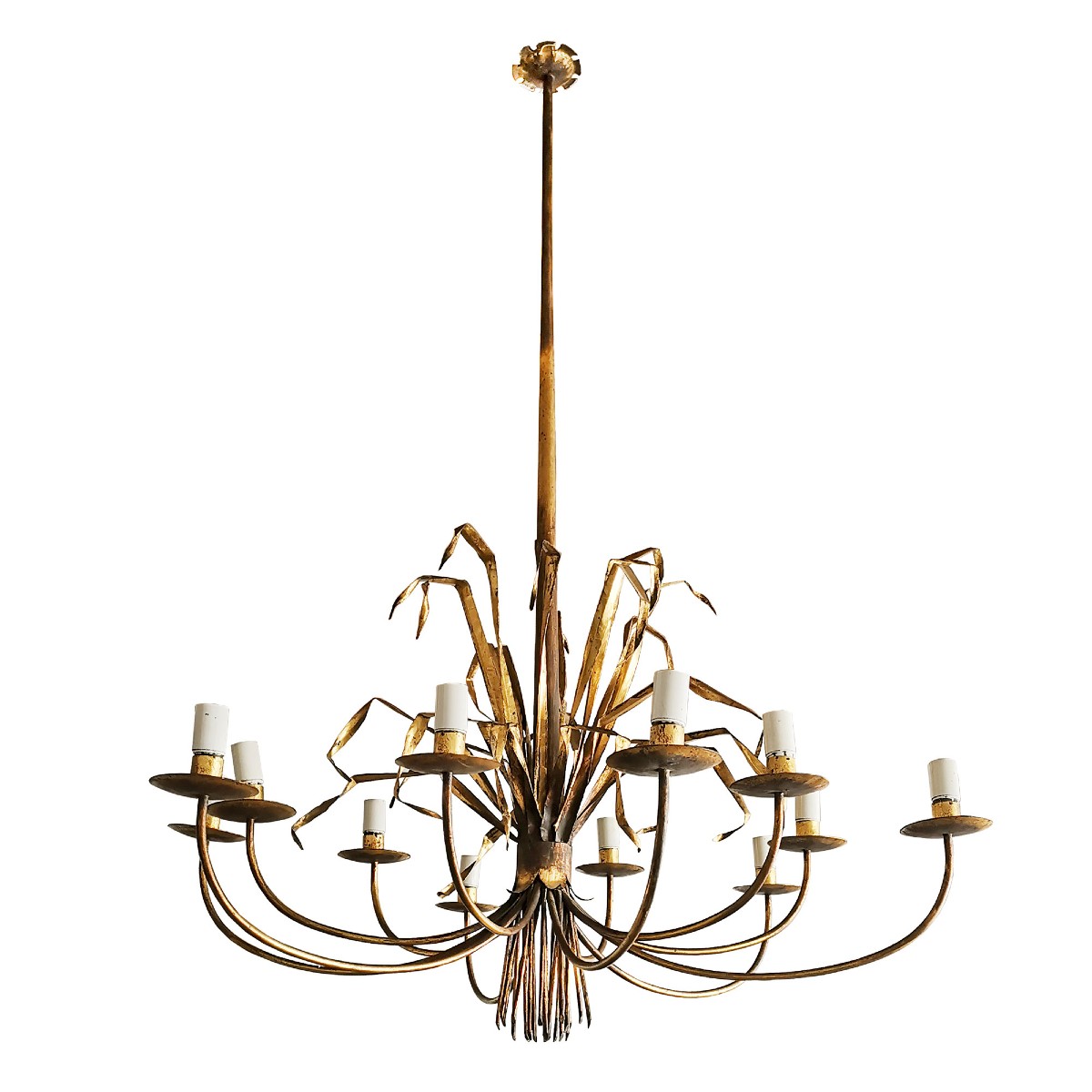 Metal Chandelier – Spain 1950-60