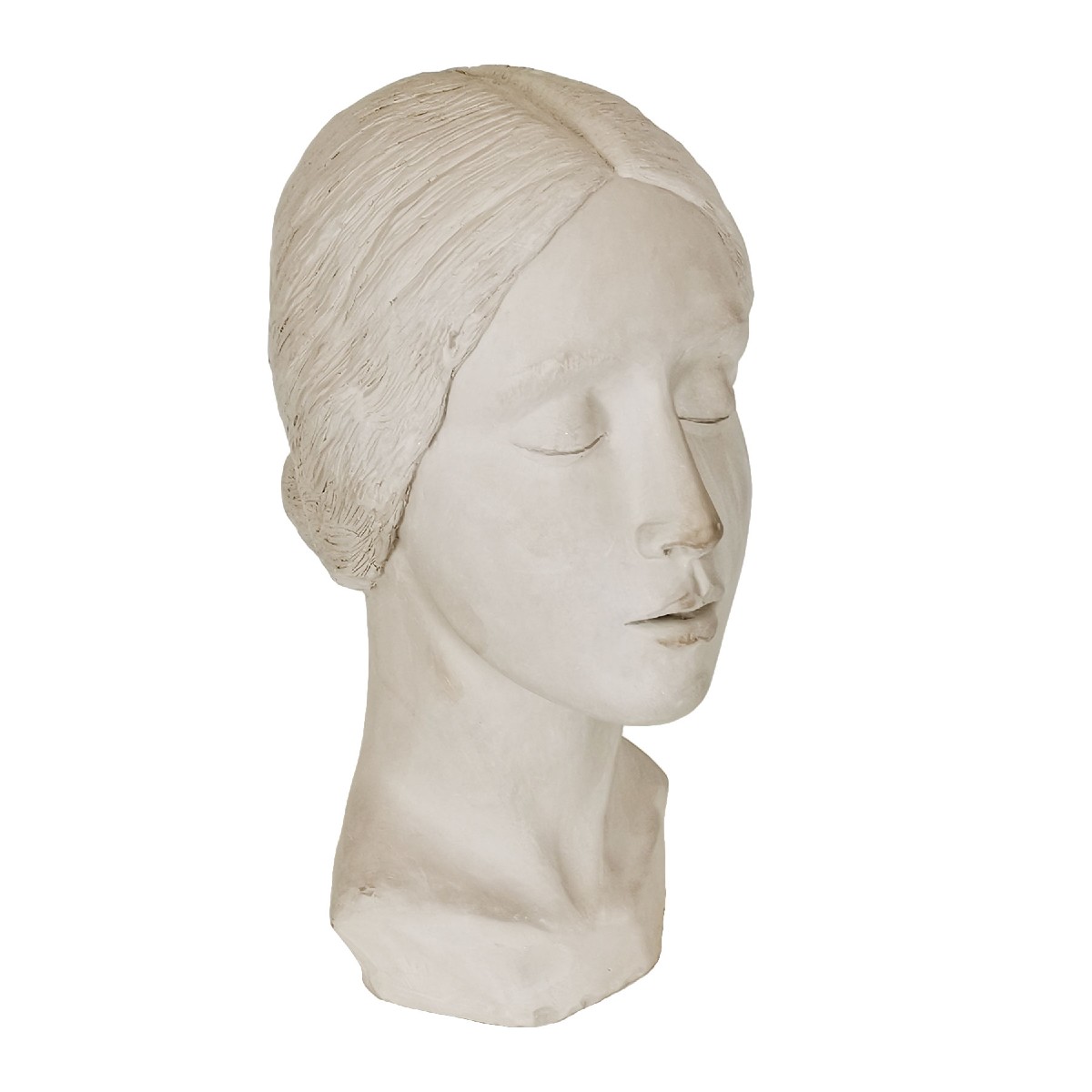 Sculture En Terre-cuite Blanche – Espagne-photo-2