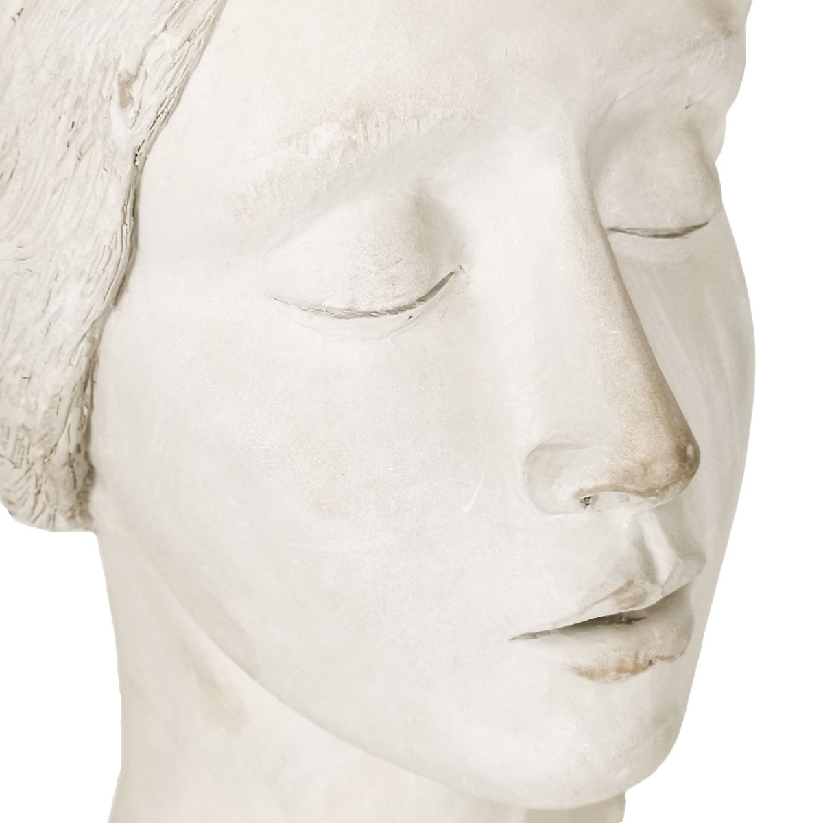 Sculture En Terre-cuite Blanche – Espagne-photo-4