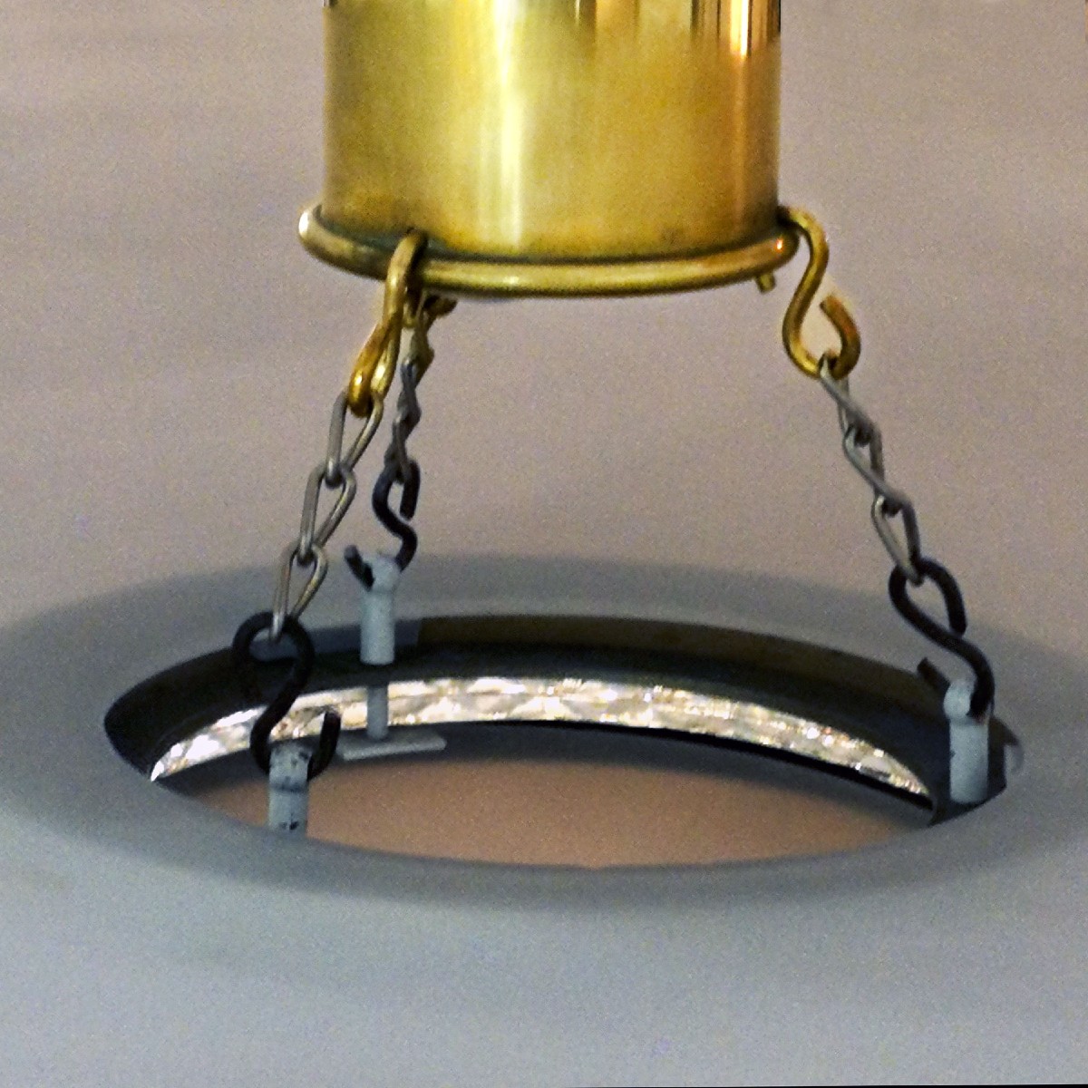 Art Deco Saucer Pendant – France 1935-photo-1