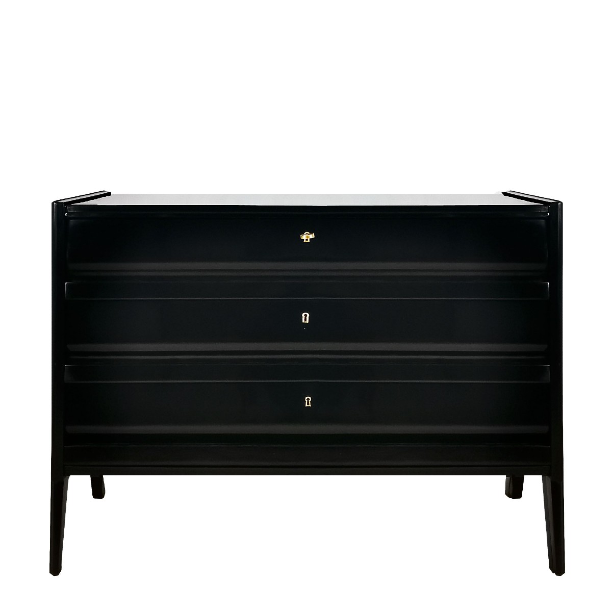 Three-drawer Chest Of Drawers – Italy 1950-photo-2