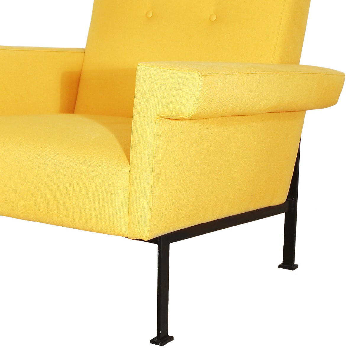 Paire de fauteuils cubistes – Italie 1960-photo-4